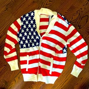 Show Me Your Mumu American Flag Cardigan